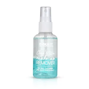 Insight Makeup Essentials Clean & Win Makeup Remover with Tea Tree, Cucumber & Aloevera Extract - Blue
